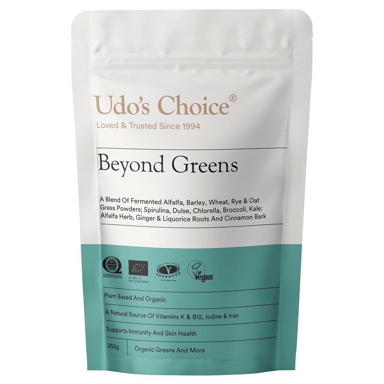 Supergreens Powder | Udo's Choice Beyond Greens for Optimal Nutrition