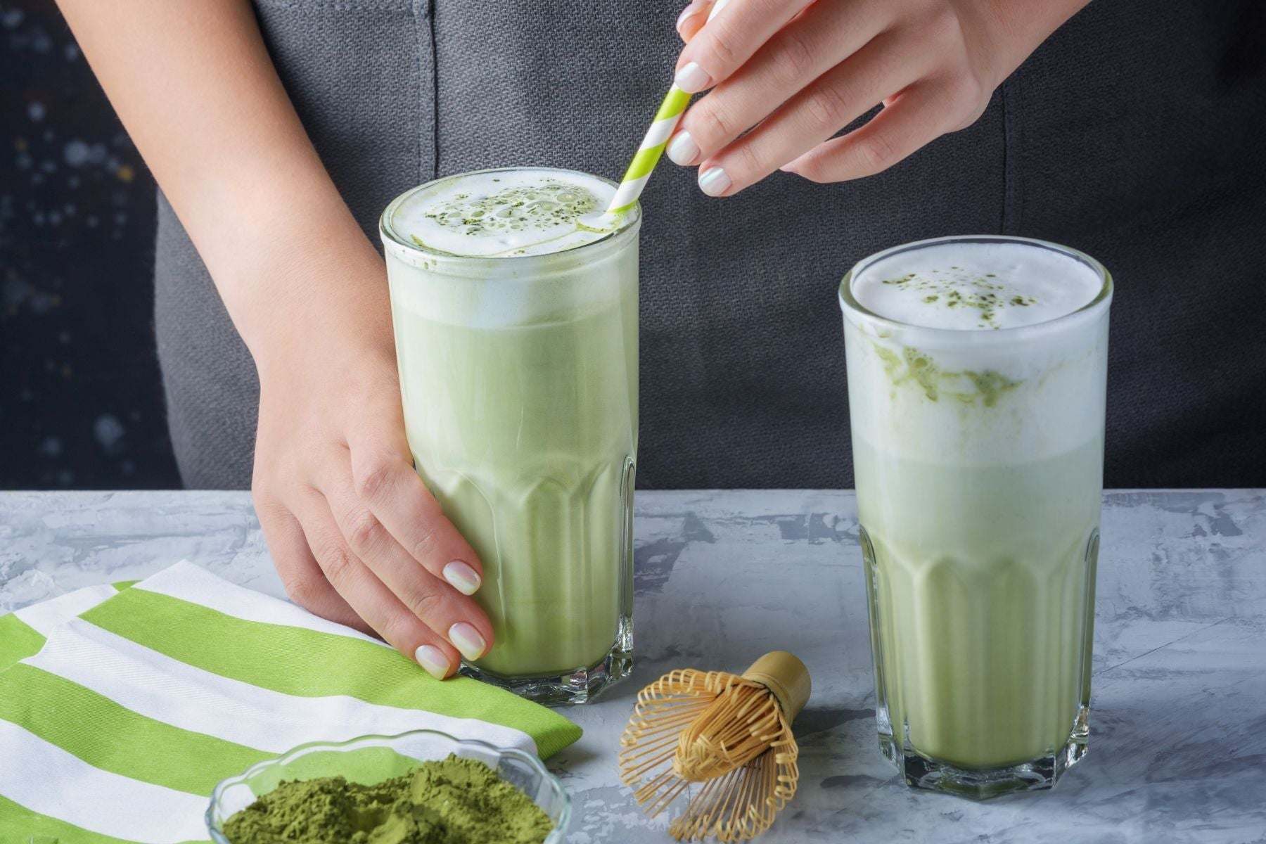 Bulletproof Matcha with Udo’s Greens