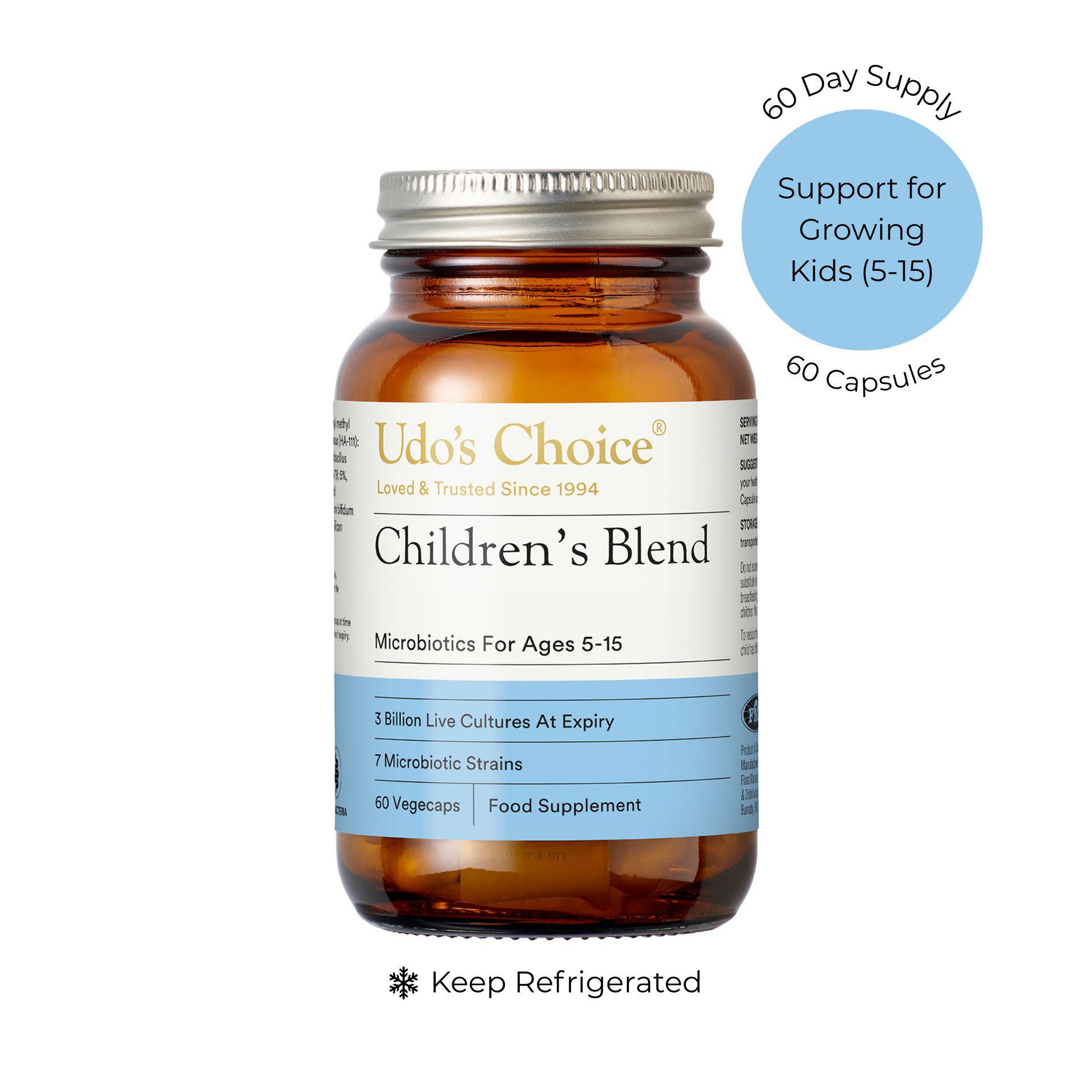 Udo's Choice Children's Blend Microbiotics | Childrens Gut Health Support