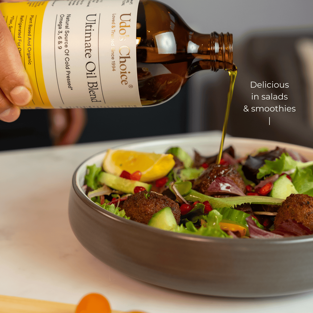 Udo’s Choice Ultimate Oil Blend | Organic Vegan Omega 3 6 9