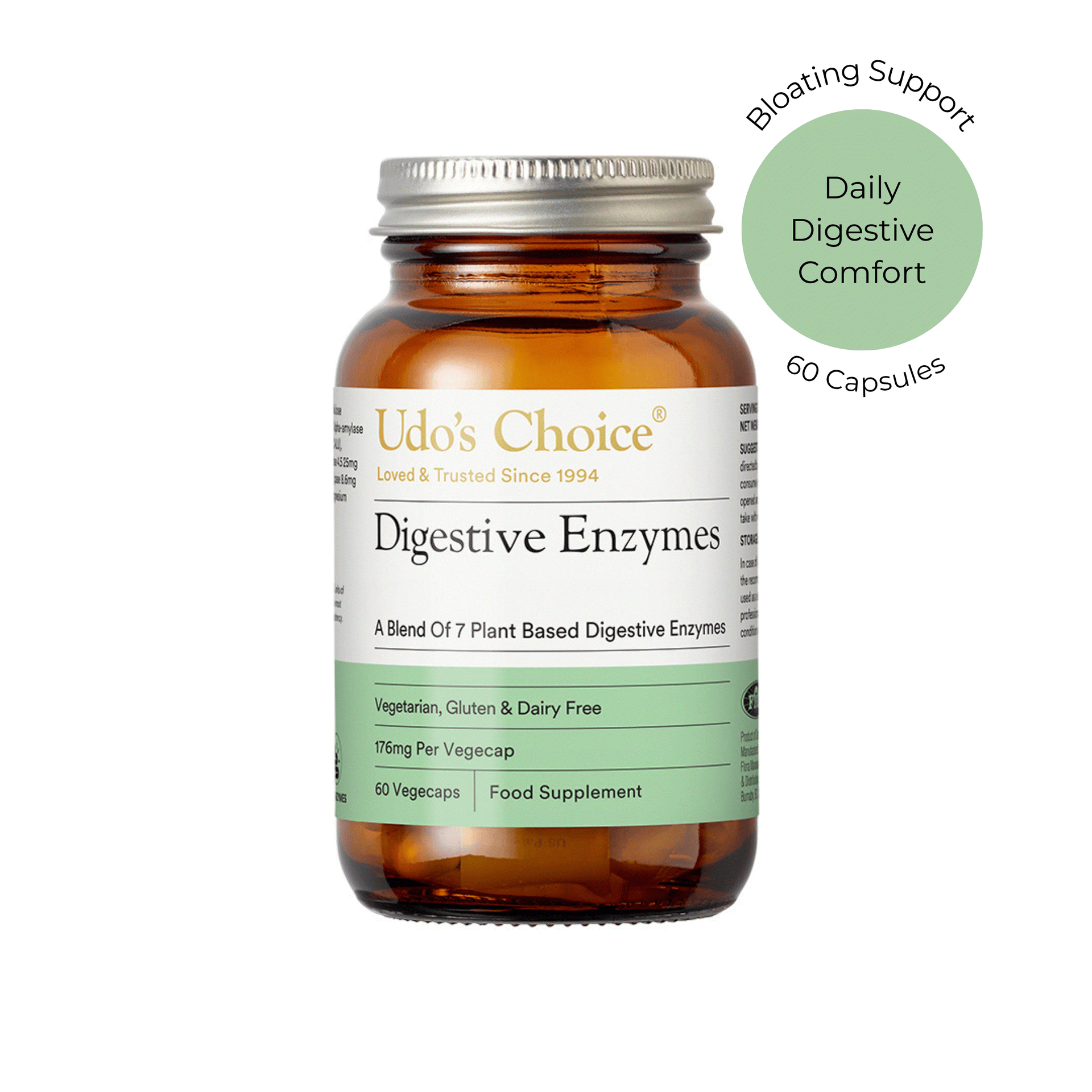 Udo's Choice Enzyme Blend Capsules | Super Enzymes