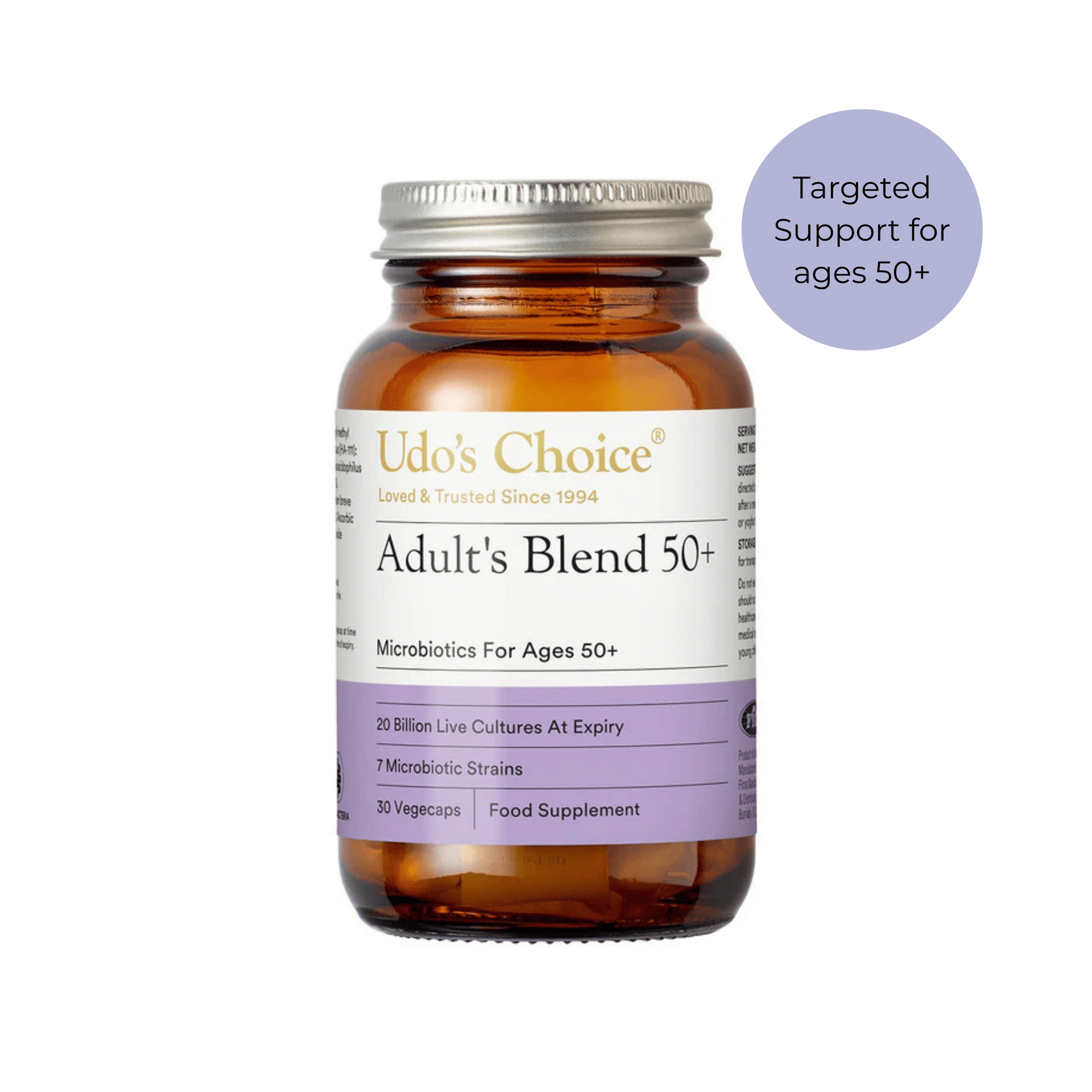 Udo's Choice Adult 50+ Microbiotics