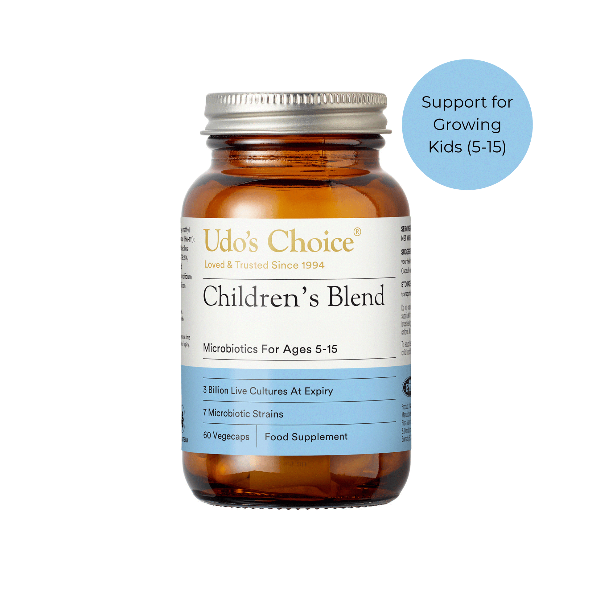Udo's Choice Children's Blend Microbiotics | Childrens Gut Health Support